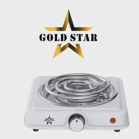 Plaque Chauffante Électrique 1000W Avec Contrôleur De Thermostat Gold Star 0122B