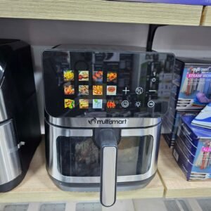 AirFryer inox 8L Double Résistance 1800W MultiSmart MS-AF4018