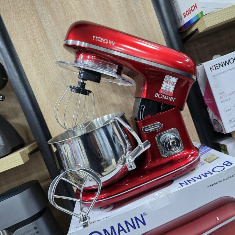 Pétrin Multifonction 5L 1100W Bomann KM 6010 CB Rouge