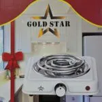Plaque Chauffante Électrique 1000W Avec Contrôleur De Thermostat Gold Star 0122B – موقد 1000 واط ذهبي