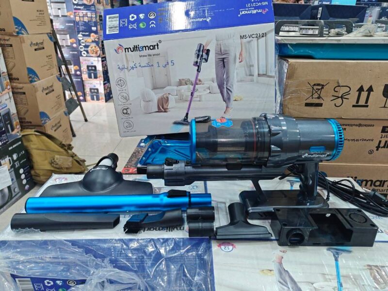 Aspirateur Balai 5 en 1 - 500W avec Fil Multismart MS-VC2121