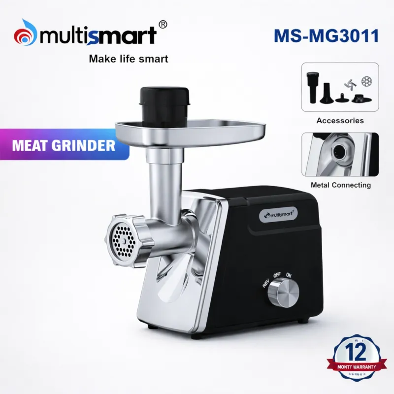 Hachoir A Viande inox Multifonctions 400 W MultiSmart MG3011