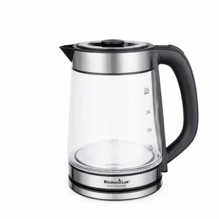 Bouilloire LED En Verre 2L 1500W KitchenLab KT-B001