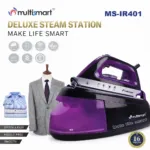 Central a vapeur Pro Multifonction 2200W 1.2L MultiSmart MS-IR401 – مكواة مولتي سمارت 1.2 لتر 2200 واط MS-IR401