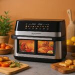 AirFryer inox XXL 12 L 2200W Multiprogrammes Trustmann TM-AF002 – قلاية هوائية تراستمان 12 لتر 2200 واط إينوكس TM-AF002