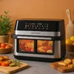 AirFryer inox XXL 12 L 2200W Multiprogrammes Trustmann TM-AF002 – قلاية هوائية تراستمان 12 لتر 2200 واط إينوكس TM-AF002