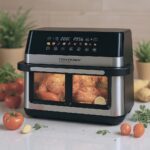 AirFryer inox XXL 12 L 2200W Multiprogrammes Trustmann TM-AF002 – قلاية هوائية تراستمان 12 لتر 2200 واط إينوكس TM-AF002