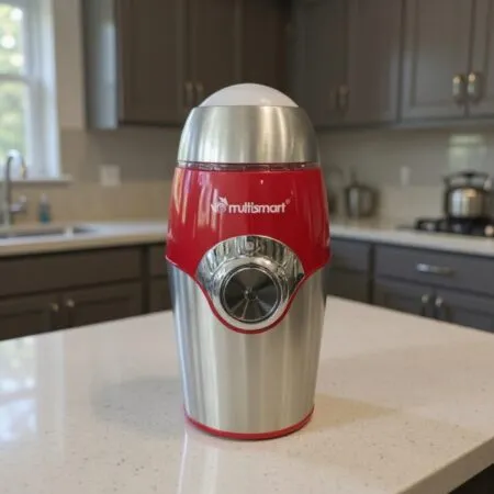 Moulin a Café inox 150 W MultiSmart MS-GD4038 Bleu