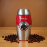 Moulin a Café inox 150 W MultiSmart MS-GD4038 Bleu – مطحنة كهربائية مولتي سمارت 150 واط أزرق إينوكس MS-GD4038