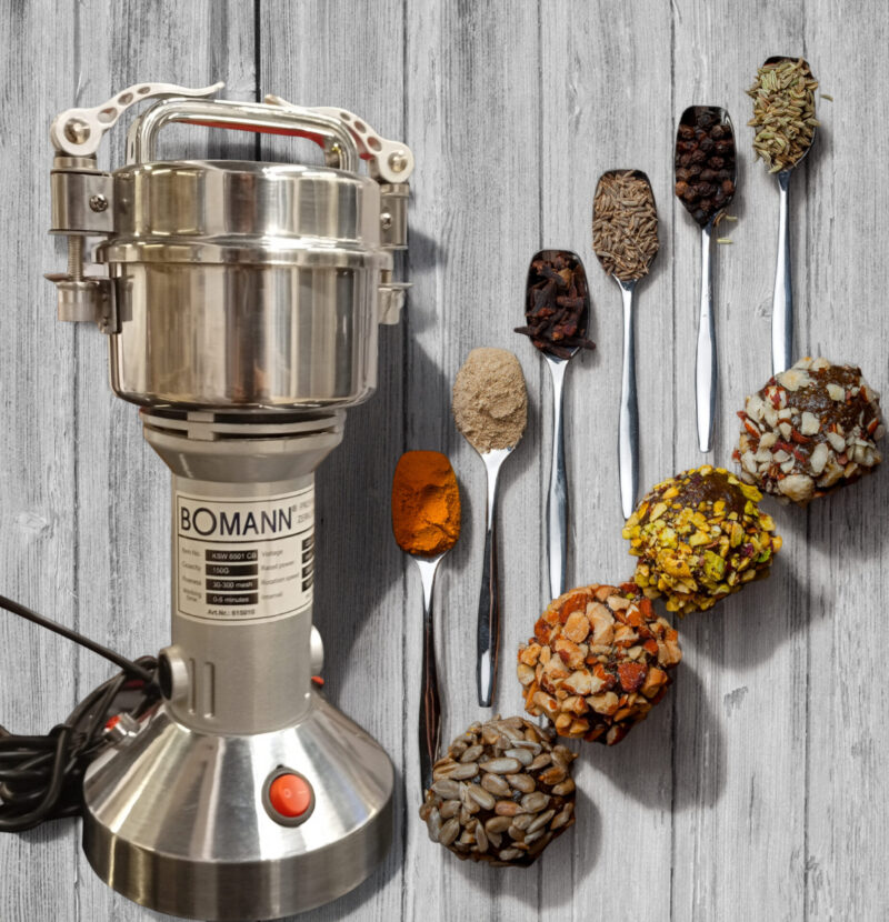 Moulin Professionnel à café et épices 200 G 1300 W Bomann Original KSW 6505 CB