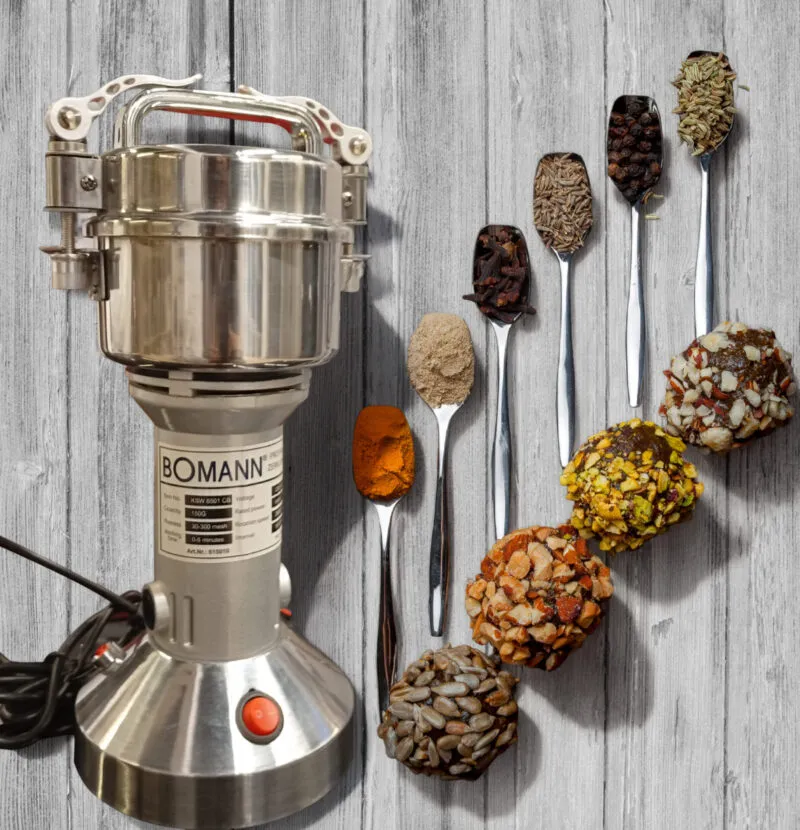 Moulin Professionnel à café et épices 200 G 1300 W Bomann Original KSW 6505 CB