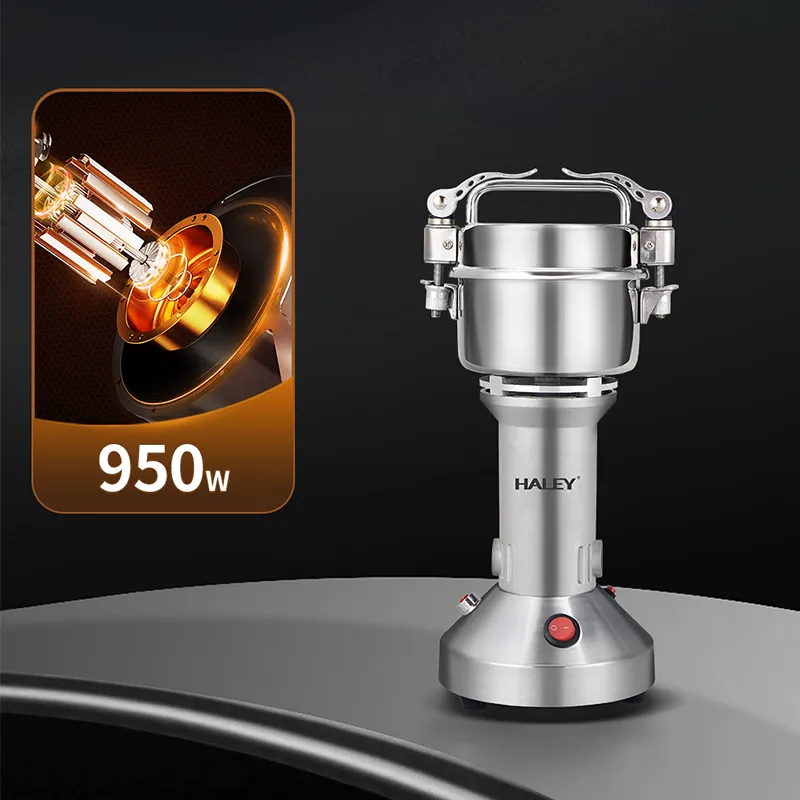 Moulin à grain Inox 100g 950w HALEY HY-2415