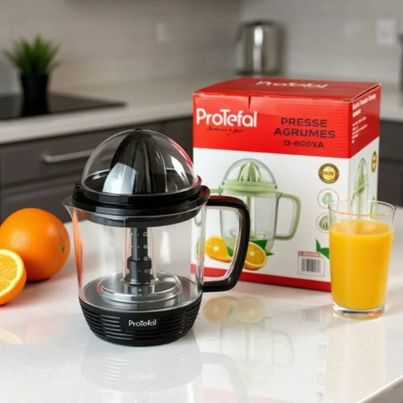 Presse Agrumes 1.2L 40W ProTefal D-8009A Qualité 1er Choix Noir