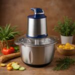 Hachoir inox 05 L 06 Lames 600W MultiSmart MS-FC2145 – مفرمة لحم مولتي سمارت 05 لتر 600 واط إينوكس MS-FC2145