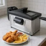 Friteuse inox 3L 1800W SilverCrset DF7710B-GS – قلاية هوائية 3 لتر 1800 واط إينوكس DF7710B-GS