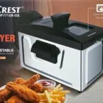 Friteuse inox 3L 1800W SilverCrset DF7710B-GS – قلاية هوائية 3 لتر 1800 واط إينوكس DF7710B-GS