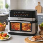 AirFryer inox XXL 12 L 2200W Multiprogrammes Trustmann TM-AF002 – قلاية هوائية تراستمان 12 لتر 2200 واط إينوكس TM-AF002