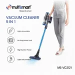 Aspirateur Balai 5 en 1 - 500W avec Fil Multismart MS-VC2121 – مكنسة كهربائية مولتي سمارت 500 واط MS-VC2121