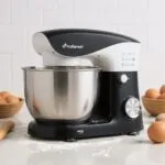 Pétrin 05L 1500W Bol en inox avec 03 Accessoires Multismart MS-SM2105 Noir/Blanc – عجانة كهربائية مولتي سمارت 05 لتر 1500 واط أسود أبيض MS-SM2105