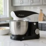 Pétrin 05L 1500W Bol en inox avec 03 Accessoires Multismart MS-SM2105 Noir/Blanc – عجانة كهربائية مولتي سمارت 05 لتر 1500 واط أسود أبيض MS-SM2105