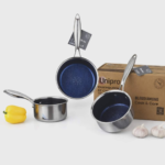 Série 03 Casseroles tous feux induction 14+16+18 cm Unipro Original – قدر يونيبرو