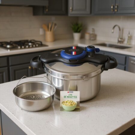Autocuiseur Cocotte 7.5L En Inox 18/10 ClipsoMinut French Seb P4624825 Original