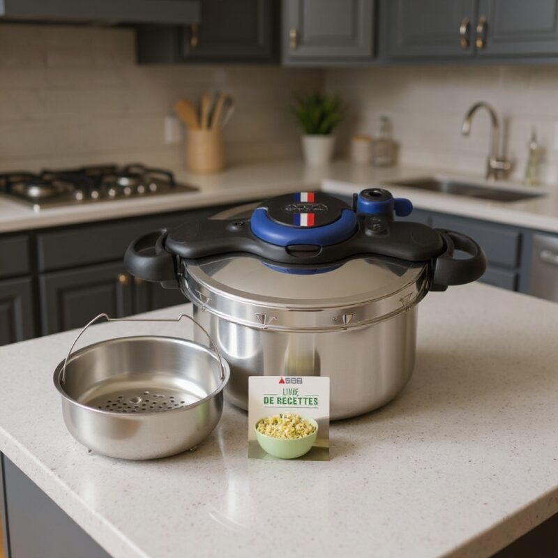 Autocuiseur Cocotte 7.5L En Inox 18/10 ClipsoMinut French Seb P4624825 Original