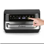 AirFryer inox Double Resestance 2 en 1 AirFryer et Four a Pizza MultiSmart MS-AP1217 – قلاية هوائية مولتي سمارت إينوكس MS-AP1217