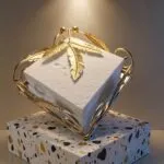 Porte serviette de table Luxe Doré BBF