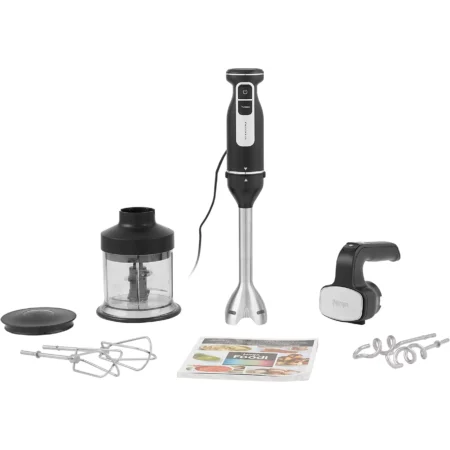 Kit Mixeur Plongeant Hachoir Batteur Base Multifonction 850W Ninja Original CI100EU