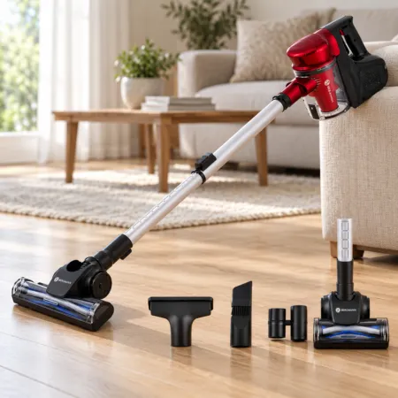 Aspirateur Balai 3 en 1 Avec fil et avec Accessoires 2000W 1L 4.3M Bergmann BVC4100
