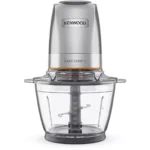 Hachoir Multifonction Kenwood original 500W Avec Bol En Verre 600Ml Avec Lame Quadruple CHP62.470SI – مفرمة لحم كينوود 500 واط زجاج