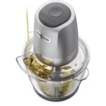 Hachoir Multifonction Kenwood original 500W Avec Bol En Verre 600Ml Avec Lame Quadruple CHP62.470SI – مفرمة لحم كينوود 500 واط زجاج
