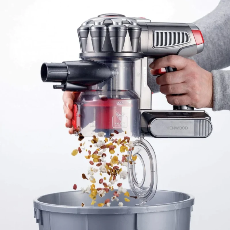 Aspirateur sans fil KENWOOD original  22.2 V  160W Aspirateur balai vertical 2 en 1 SVM12 Rouge