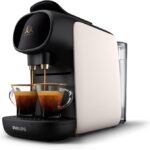 Machine à Café à Capsules Blanc Reconnaissance des Capsules Doubles Philips L’Or Barista Sublime LM9012/00 – آلة قهوة فيليبس أبيض LM9012