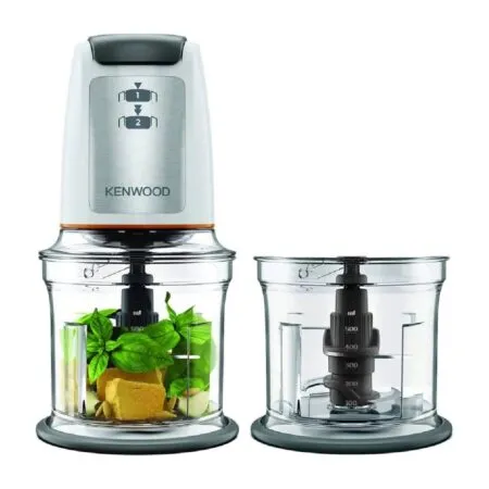 MINI HACHOIR KENWOOD original 500 W avec 2 bols de 500 ml chp61.200wh