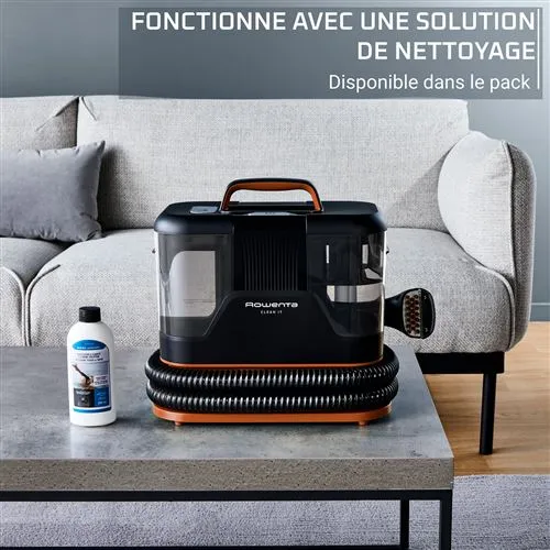 Nettoyeur Détacheur Portable 400W À Réservoir Amovible 1.8L Clean I Rowenta Original IN5011F0