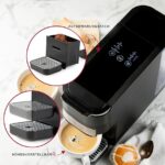 Cafetière 4 en 1 Digital Multi-Capsules et Café Poudre 20 Bar 1545W Arcodym DYM-CM7042G – آلة قهوة 1545 واط DYM-CM7042G