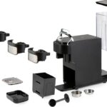 Cafetière 4 en 1 Digital Multi-Capsules et Café Poudre 20 Bar 1545W Arcodym DYM-CM7042G – آلة قهوة 1545 واط DYM-CM7042G