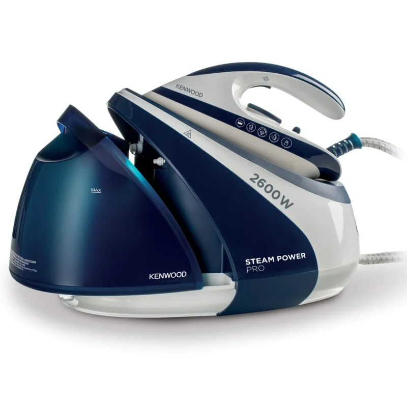 Central vapeur - KENWOOD original 2600W  7BAR - 1.8L Blanc/blue SSP70