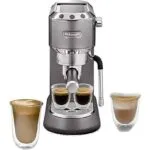 Cafetière DELONGHI Original avec Accessoires Dedica Arte EC885.GY Grey – آلة قهوة ديلونجي رمادي EC885