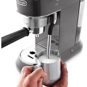 Cafetière DELONGHI Original avec Accessoires Dedica Arte EC885.GY Grey