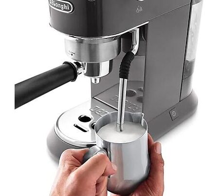 Cafetière DELONGHI Original avec Accessoires Dedica Arte EC885.GY Grey