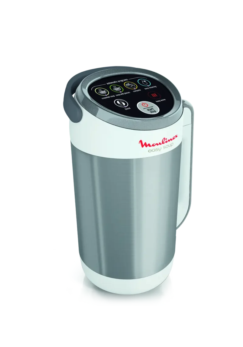 Blender Chauffant Moulinex Original En Inox 1.2L Avec 5 Programmes 1000W Easy Soup Moulinex LM841110