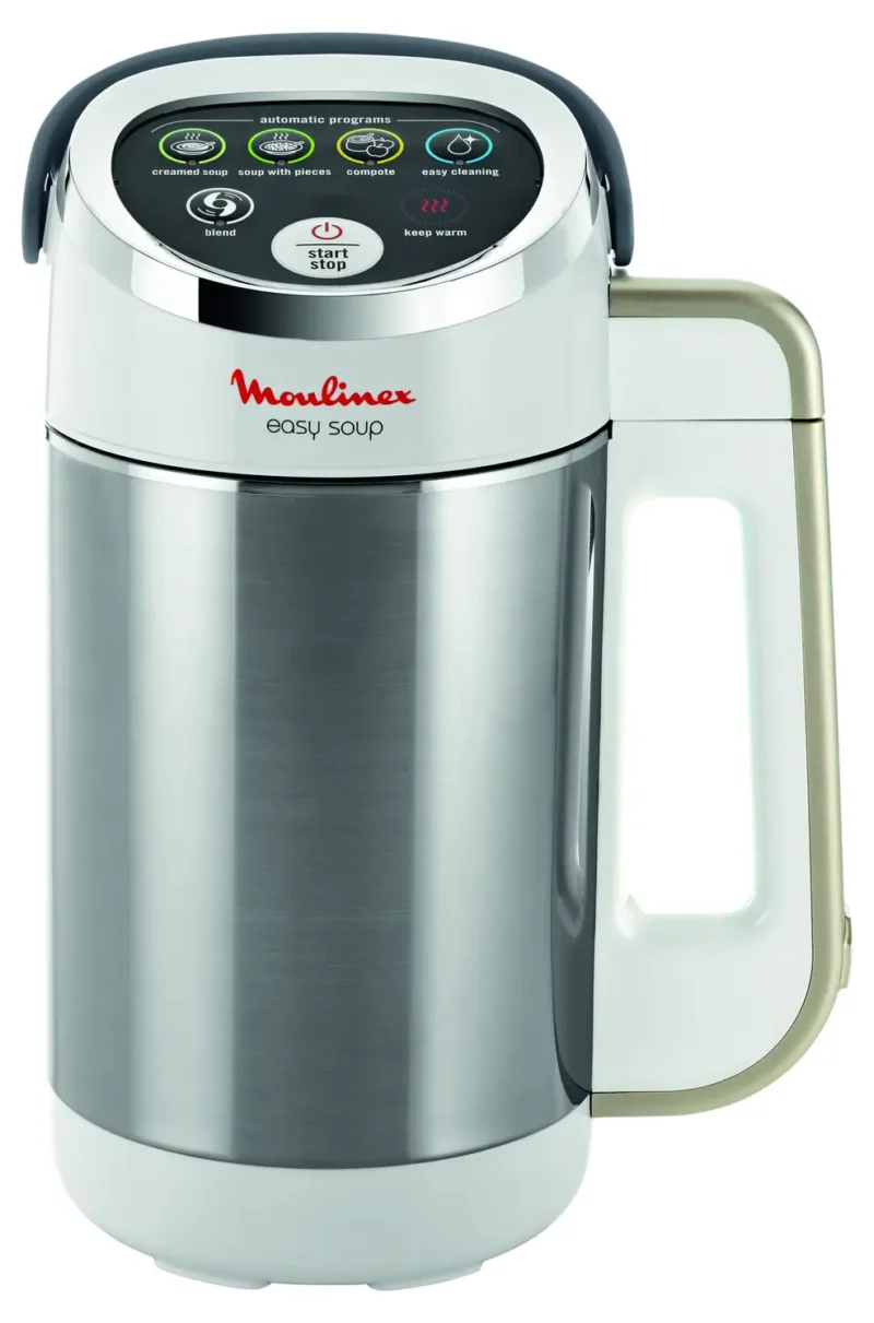 Blender Chauffant Moulinex Original En Inox 1.2L Avec 5 Programmes 1000W Easy Soup Moulinex LM841110