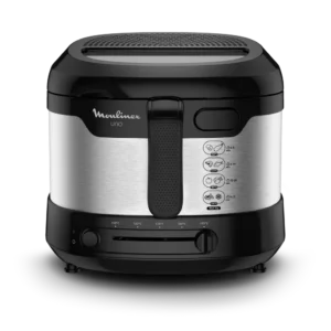 Friteuse 1.5L 1600W Uno Noir Moulinex Originnal  inox AF215D10