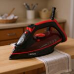 Fer à Repasser a Vapeur Céramique STEAM IRON 2800W Rhinos GTM-31 Rouge – مكواة راينوس 2800 واط أحمر سيراميك GTM-31