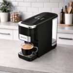 Cafetière 4 en 1 Digital Multi-Capsules et Café Poudre 20 Bar 1545W Arcodym DYM-CM7042G – آلة قهوة 1545 واط DYM-CM7042G
