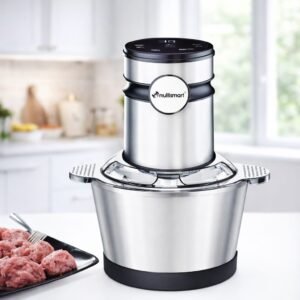 Hachoir inox Digital Multifonction 3L 06 Lames 400W Multismart MS-FC2303