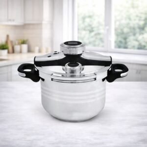 Cocotte 8 L en inox 18/10 avec minuteur et thermomètre Swisswkitchen 26 cm SK-DSC
